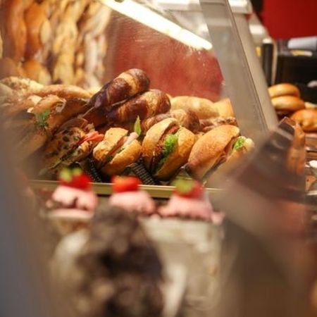 Verkaufsstand der Bäckerei Liebig in Eberstadt