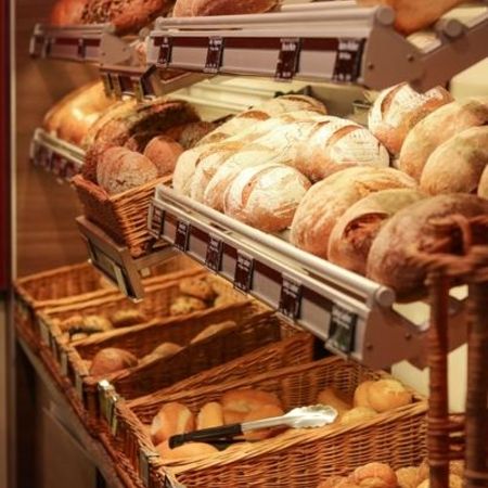 Verkaufsstand der Bäckerei Liebig in Eberstadt